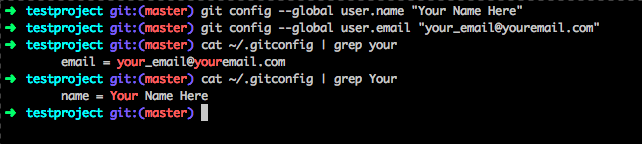 Git Config